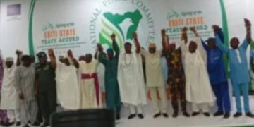 13 Parties Sign Peace Accord Ahead of Ekiti Governorship Election