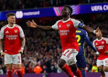 Saka Fires Arsenal Into Champions League Final