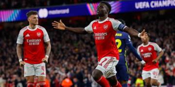 Saka Fires Arsenal Into Champions League Final