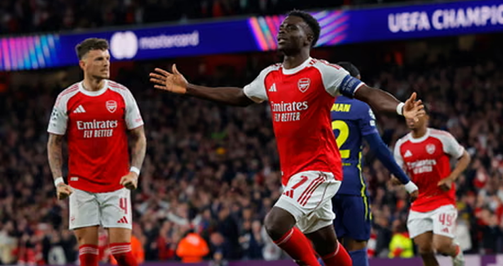 Saka Fires Arsenal Into Champions League Final
