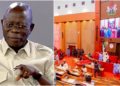 Senate Condemns Oshiomhole’s Comments On NNPCL, Lawmaker Defends Himself