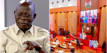 Senate Condemns Oshiomhole’s Comments On NNPCL, Lawmaker Defends Himself