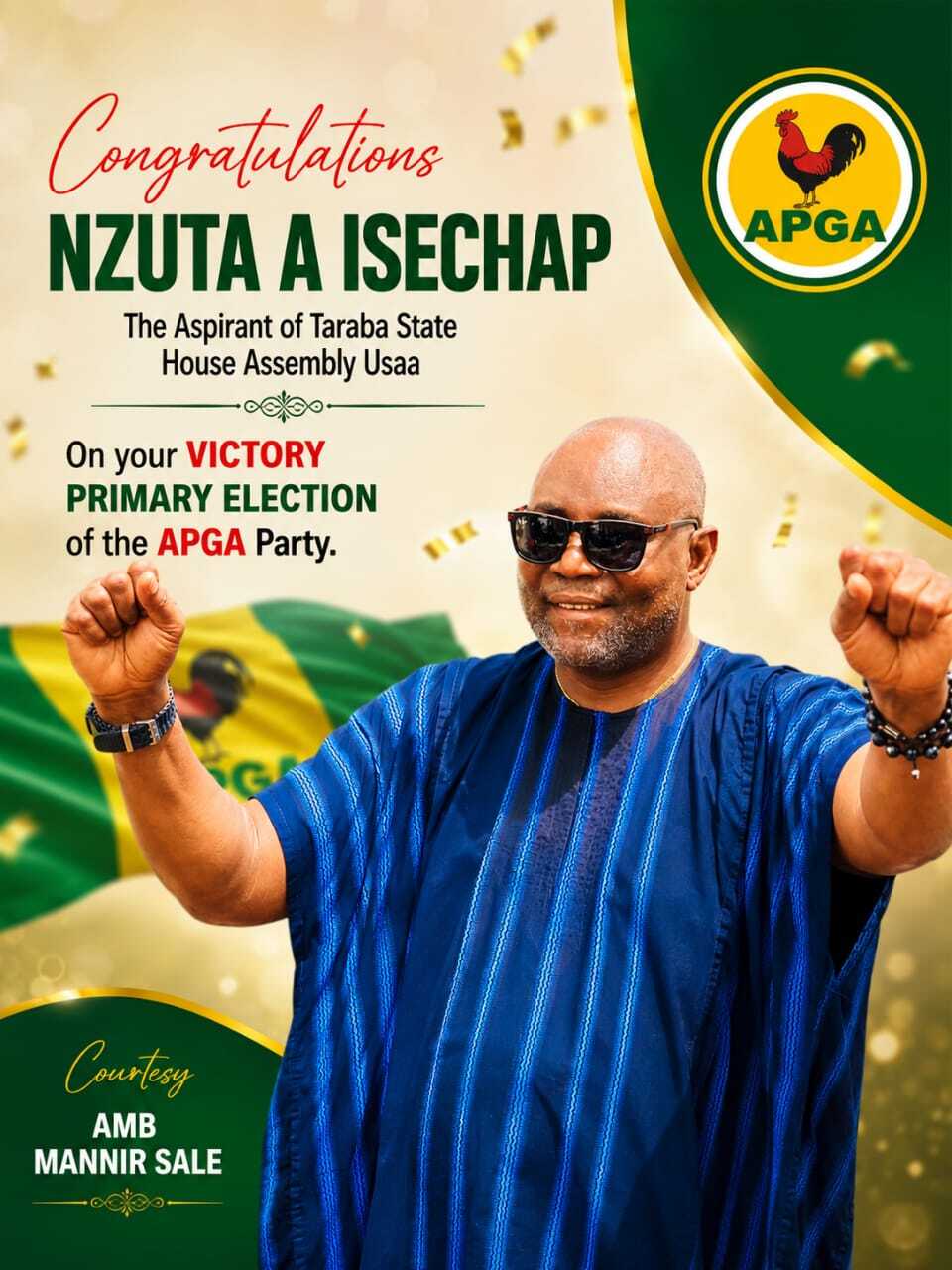 Isechap Wins APGA Ticket, Shakes Up Ussa Assembly Race