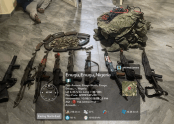 Troops raid IPOB/ESN safe house, seize cache of arms in Enugu