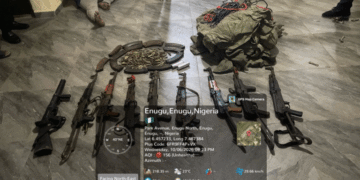 Troops raid IPOB/ESN safe house, seize cache of arms in Enugu