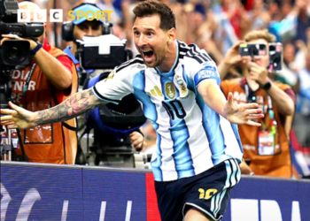Messi double sends Argentina into knockout stage