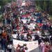 Few hours to World Cup’s kickoff, protesters block roads to stadium hosting opening game