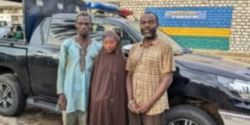 Police free three after 40 days in captivity