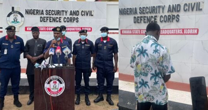 NSCDC Arrests Kwara Man for Kidnap-Murder