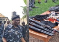 Police Raid Oyo Kidnappers’ Den: Unregistered Toyota Corolla, Weapons, Charms Recovered