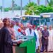 Tinubu unveils CNG station in Abuja