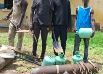 Police Crackdown: 7 Arrested, 285 Vandalised NNPC Pipelines Recovered in Adamawa