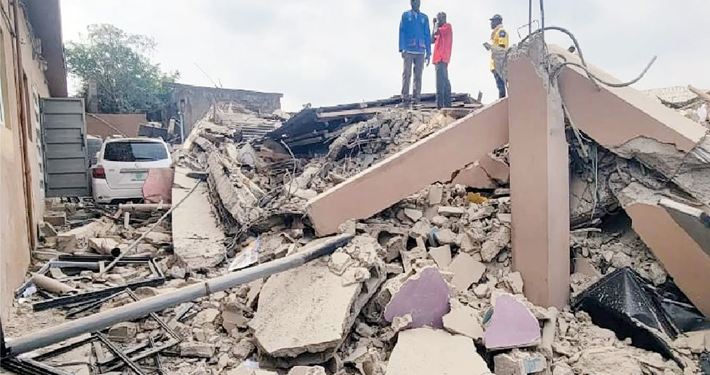 One Dead, Three Rescued in Kano Building Collapse