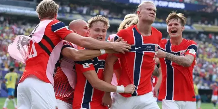 Haaland Double Sends Five-Time Champions Brazil Packing