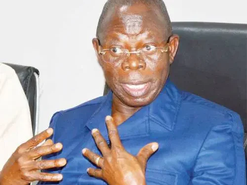 Obi Benefited From Anger, Not Political Strength — Oshiomhole
