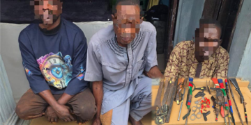 Police Arrest Three Suspected Cultists in Lagos, Recover Arsenal