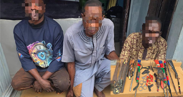 Police Arrest Three Suspected Cultists in Lagos, Recover Arsenal