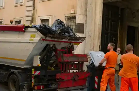 Italian Garbage Workers Rescue €1 Million Lottery Ticket from Trash