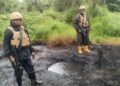 Navy Smashes 93,000-Litre Illegal Oil Cache in Rivers
