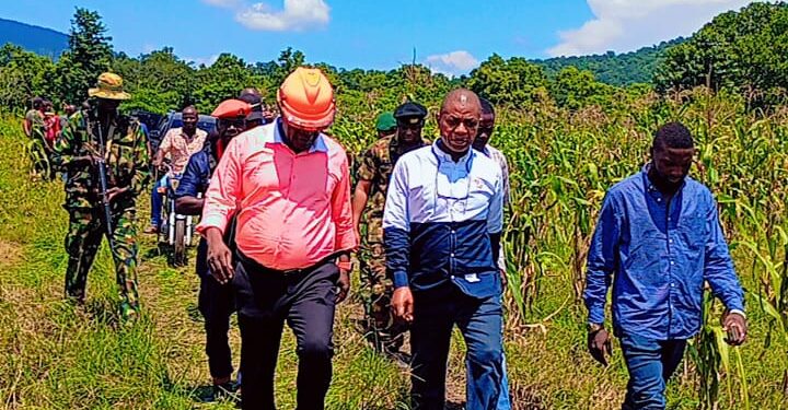 Naval Base Project Takes Shape as Takum Council Boss Inspects Kashimbila Site