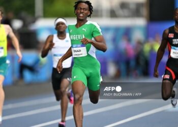 CWG: Samuel Ogazi wins Nigeria’s first-ever men’s 400m gold