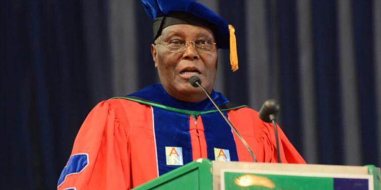Atiku defends AUN investment, says 20,000 IDPs gained literacy
