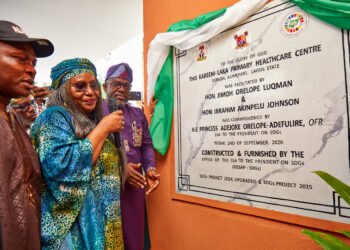OSSAP-SDGs Commissions 50-Bed Hospital, 36 Classrooms In Lagos