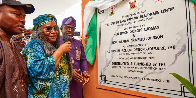 OSSAP-SDGs Commissions 50-Bed Hospital, 36 Classrooms In Lagos