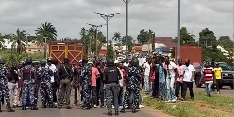 Police arrest 46 suspects for obstructing Obi’s convoy in Benue