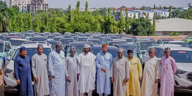 Minister Matawalle gifts eight Zamfara lawmakers SUVs after u-turn on APC defection