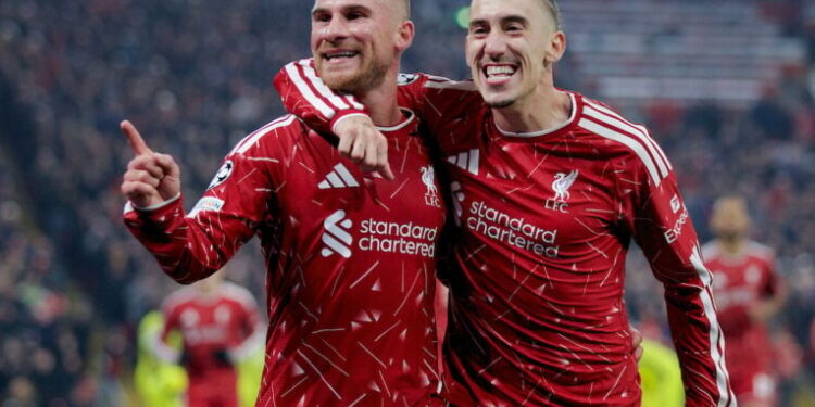 Liverpool rally from two goals down to beat Villarreal 4-3